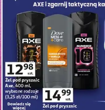 Auchan Żel pod prysznic Axe oferta