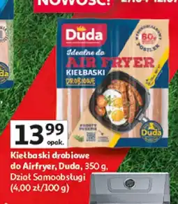 Auchan Kiełbaski drobiowe do Airfryer Duda oferta