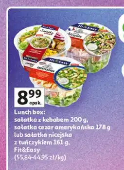 Auchan Sałatka z kebabem Fit&Easy oferta