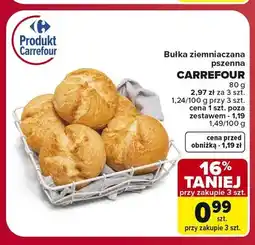Carrefour Bułka ziemniaczana pszenna Carrefour oferta