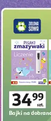 Auchan Książka Zielona Sowa Bajki na dobranoc oferta