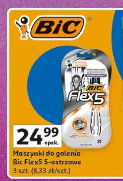 Auchan Maszynki do golenia Bic Flex5 oferta