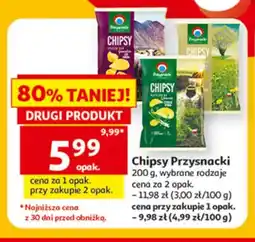 Auchan Chipsy Przysnacki oferta
