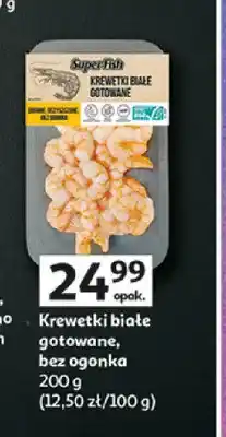 Auchan Krewetki białe gotowane SuperFish oferta
