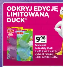 Auchan Zawieszki do toalety Duck oferta