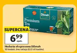 Auchan Herbata ekspresowa Dilmah Premium Tea oferta