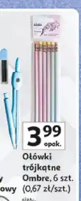 Auchan Ołówki trójkątne Ombre Erema oferta