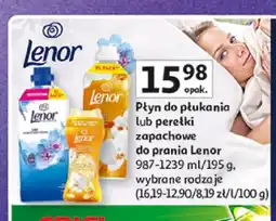 Auchan Perełki zapachowe do prania Lenor oferta
