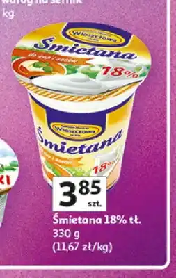 Auchan Śmietana 18% Włoszczowa oferta