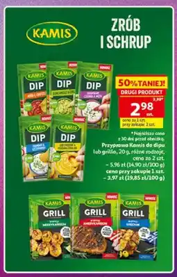 Auchan Przyprawa do dipu Kamis Miód & Chipotle oferta