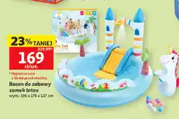 Auchan Basen do zabawy zamek Intex oferta