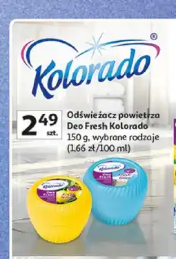Auchan Odświeżacz powietrza Deo Fresh Kolorado oferta