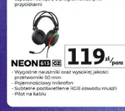 Auchan Słuchawki Genesis Neon 613 G2 oferta