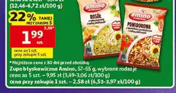 Auchan Zupa błyskawiczna Amino Rosół z włoszczyzną i natką pietruszki oferta