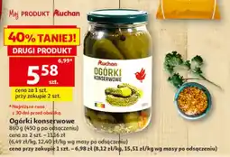 Auchan Ogórki konserwowe Auchan oferta