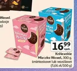 Auchan Mleczko Królewskie Wawel waniliowe oferta