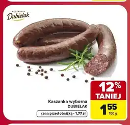 Carrefour Kaszanka wyborna Dubielak oferta