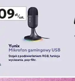 Auchan Mikrofon gamingowy USB Trust Yunix oferta