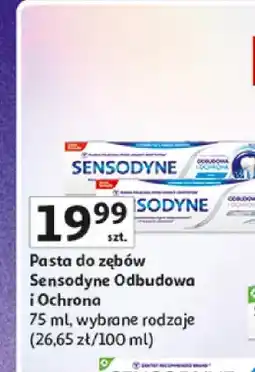 Auchan Pasta do zębów Sensodyne Odbudowa i Ochrona oferta