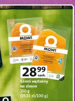 Auchan Łosoś wędzony na zimno Mowi Signature oferta