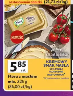 Auchan Flora z masłem mix oferta