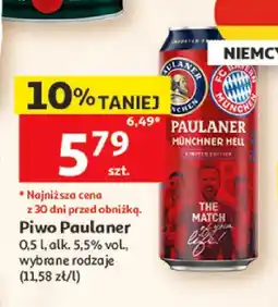 Auchan Piwo Paulaner Münchner Hell oferta