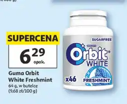 Auchan Guma do żucia Orbit White Freshmint oferta
