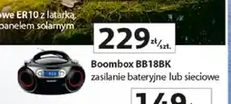 Auchan Boombox Blaupunkt BB18BK zasilanie bateryjne lub sieciowe oferta