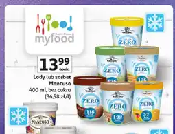 Auchan Lody Mancuso bez cukru oferta