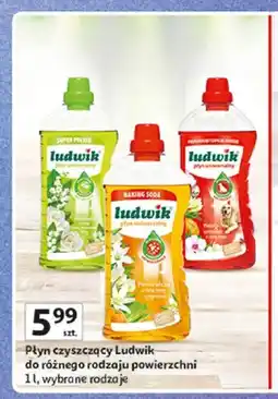 Auchan Płyn uniwersalny zielone jabłuszko Ludwik oferta