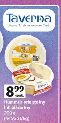 Auchan Hummus pikantny Taverna oferta