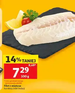 Auchan Filet z miętusa bez skóry oferta