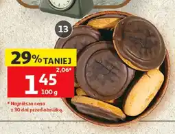 Auchan Biszkopty z galaretką oferta