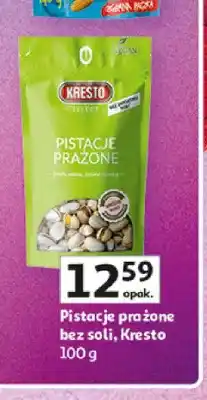 Auchan Pistacje prażone bez soli Kresto oferta