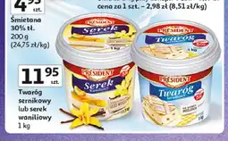 Auchan Twaróg sernikowy Président oferta