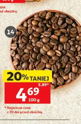 Auchan Kawa ziarnista Caffé Crema oferta