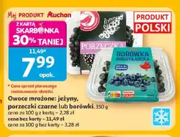 Auchan Owoce mrożone jeżyny Auchan oferta