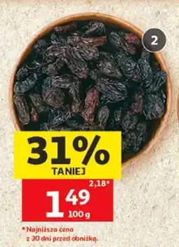 Auchan Rodzynki sułtańskie oferta