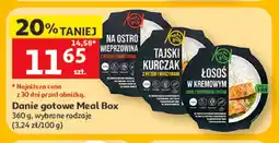 Auchan Danie gotowe wieprzowina na ostro z ryżem i warzywami Meal Box oferta