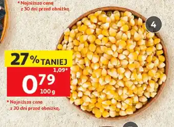 Auchan Kukurydza na popcorn oferta