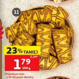 Auchan Ciastka maślane w polewie oferta