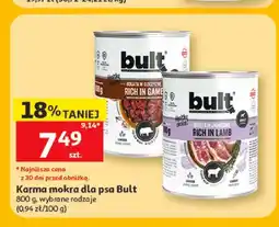 Auchan Karma mokra dla psa Bult Rich in Lamb oferta