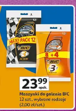 Auchan Maszynki do golenia BIC oferta