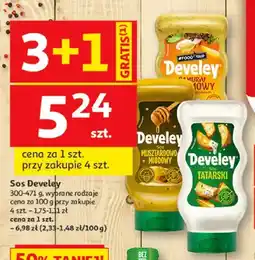 Auchan Sos Samurajowy Develey oferta