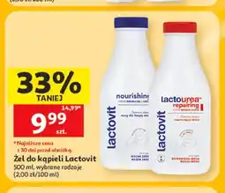 Auchan Żel do kąpieli Lactovit Nourishing oferta