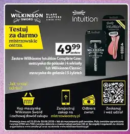 Auchan Zestaw do golenia Wilkinson Intuition Complete Care oferta