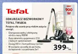 Auchan Odkurzacz bezworkowy Tefal TW4B36 oferta