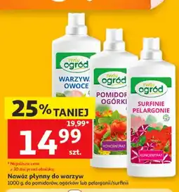 Auchan Nawóz płynny do warzyw i owoców Twój Ogród oferta