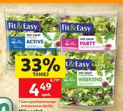 Auchan Miks sałat Active Fit & Easy oferta