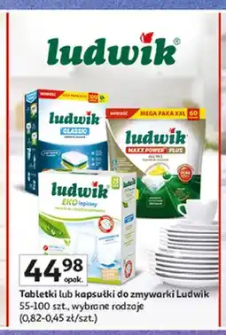 Auchan Tabletki do zmywarki Classic Ludwik oferta